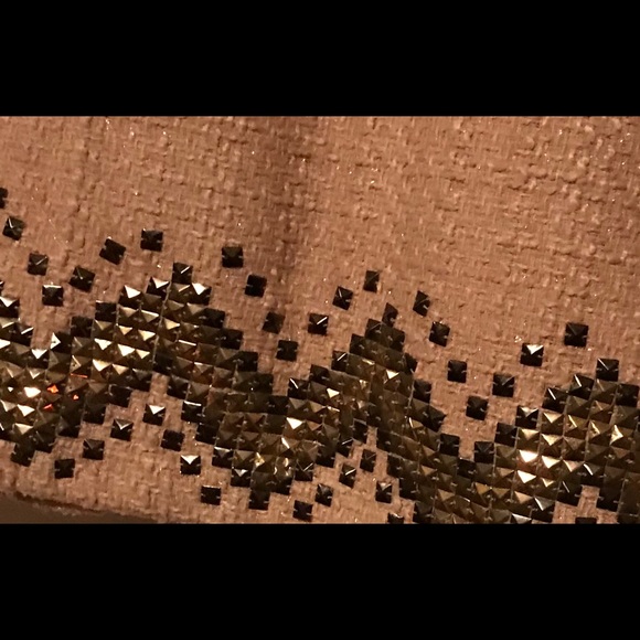 Blush Pink Dress with Gold Accents - Picture 3 of 6